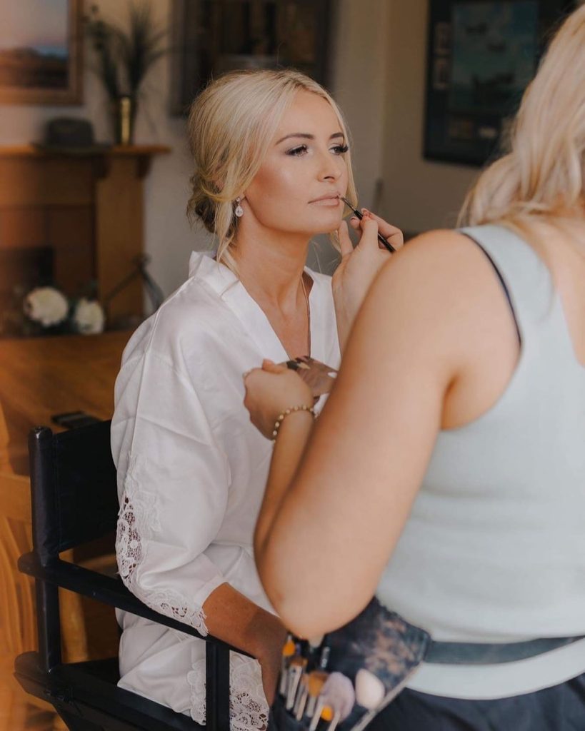 bridal hair and makeup artists auckland wedding