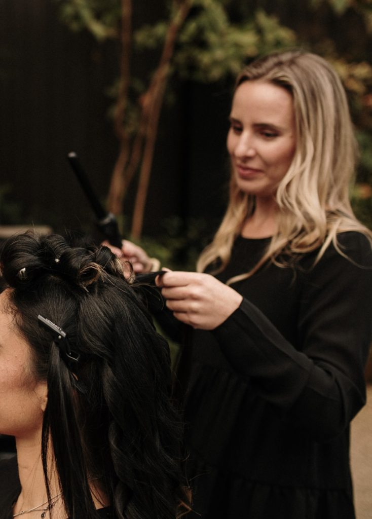 Auckland hair stylist bridal specialist
